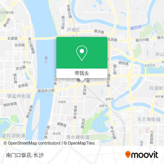 南门口饭店地图