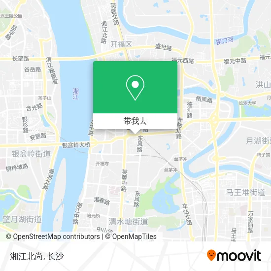 湘江北尚地图