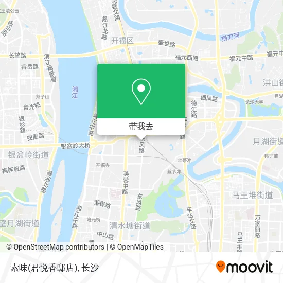 索味(君悦香邸店)地图