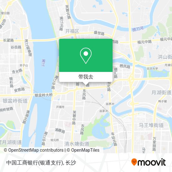 中国工商银行(银通支行)地图