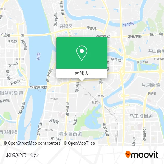 和逸宾馆地图