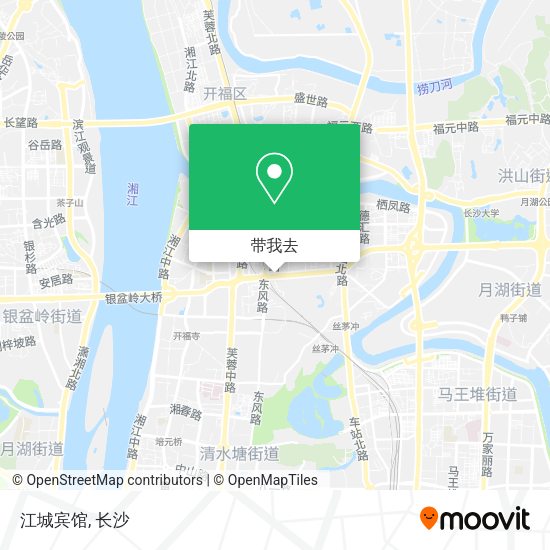 江城宾馆地图