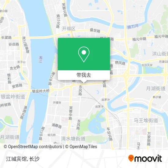 江城宾馆地图