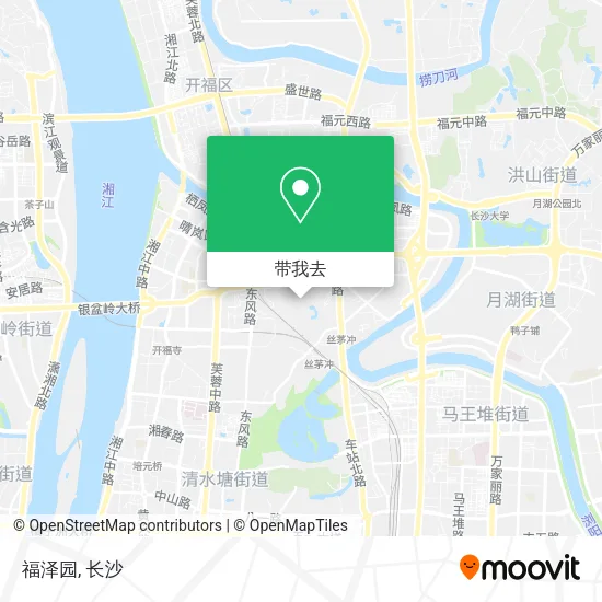 福泽园地图