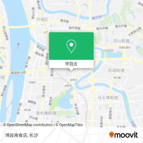博超南食店地图
