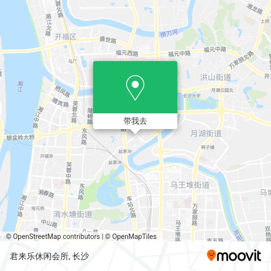 君来乐休闲会所地图