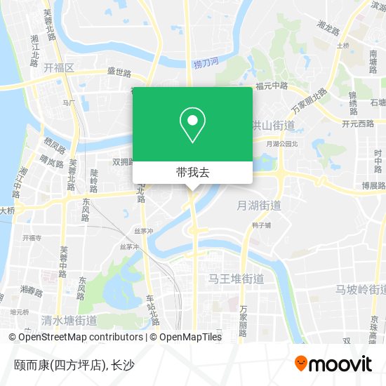 颐而康(四方坪店)地图