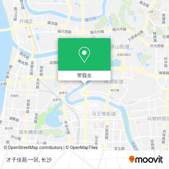 才子佳苑-一区地图