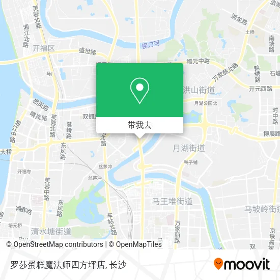罗莎蛋糕魔法师四方坪店地图