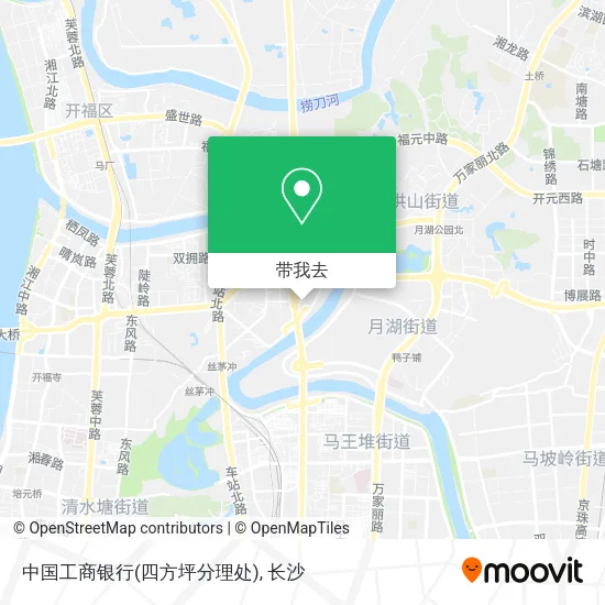 中国工商银行(四方坪分理处)地图