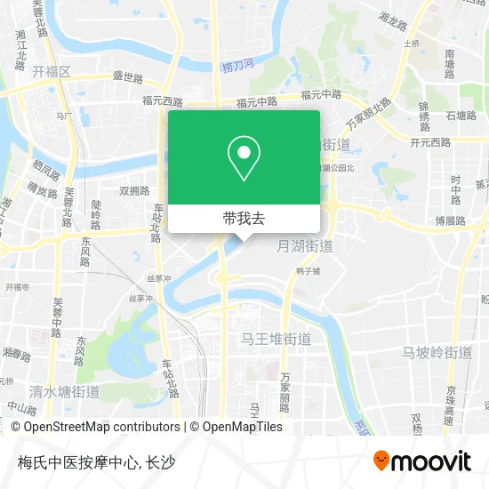 梅氏中医按摩中心地图