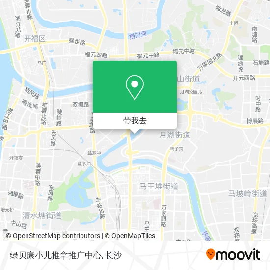 绿贝康小儿推拿推广中心地图