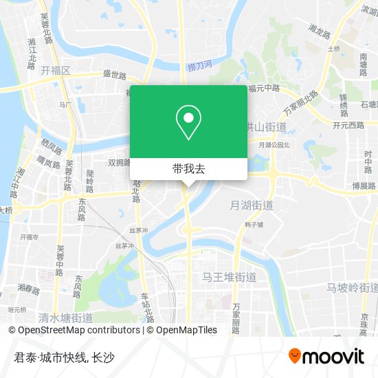 君泰·城市快线地图