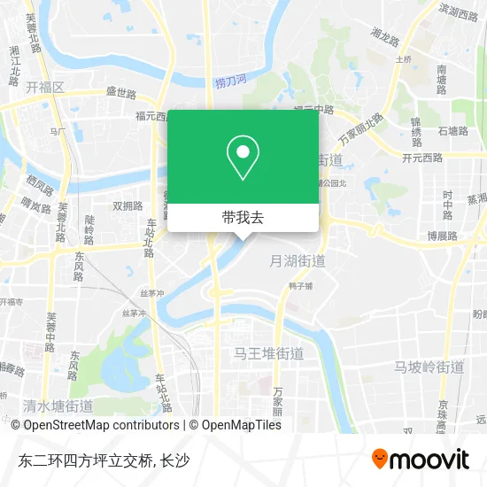 东二环四方坪立交桥地图