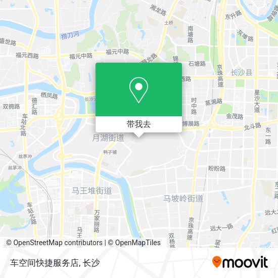 车空间快捷服务店地图