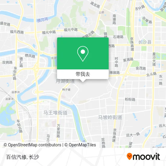 百信汽修地图