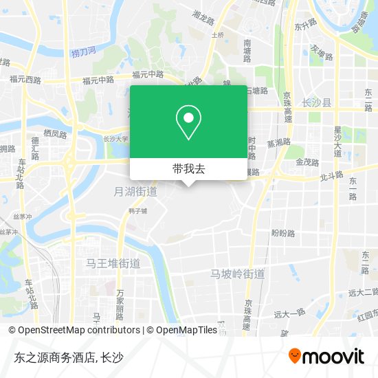 东之源商务酒店地图