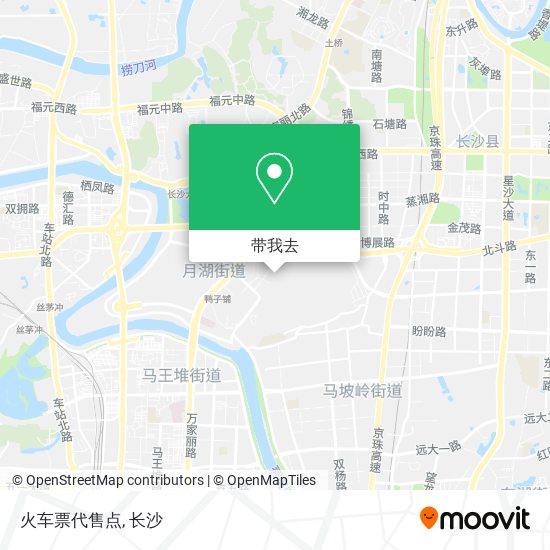 火车票代售点地图