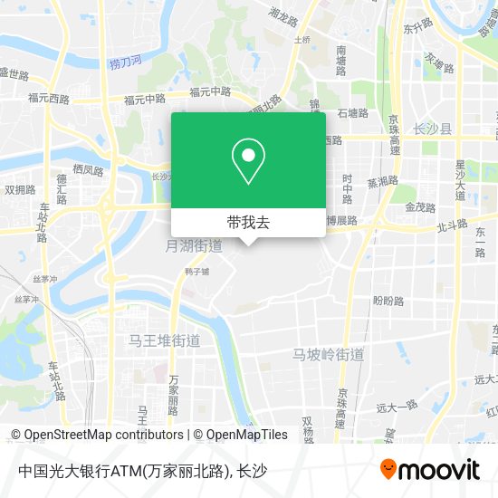 中国光大银行ATM(万家丽北路)地图