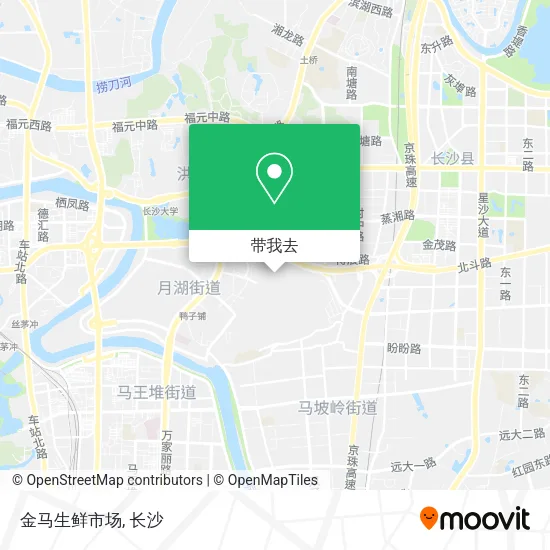金马生鲜市场地图