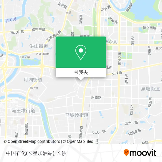 中国石化(长星加油站)地图