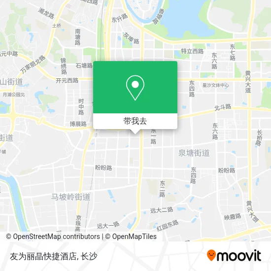 友为丽晶快捷酒店地图
