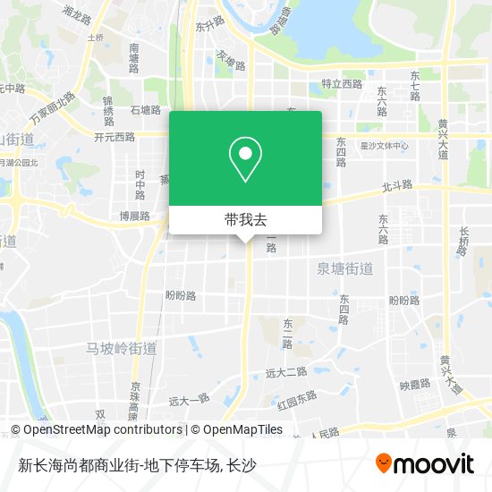新长海尚都商业街-地下停车场地图