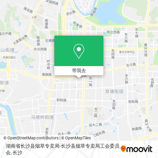 湖南省长沙县烟草专卖局-长沙县烟草专卖局工会委员会地图