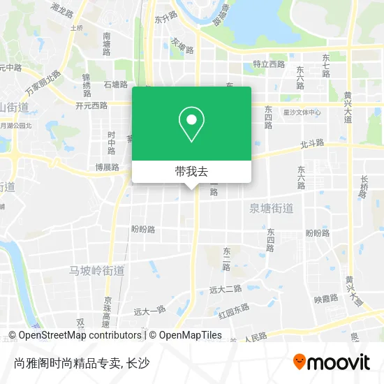 尚雅阁时尚精品专卖地图