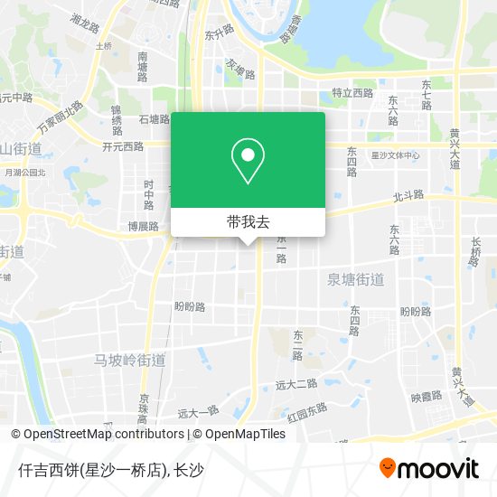 仟吉西饼(星沙一桥店)地图