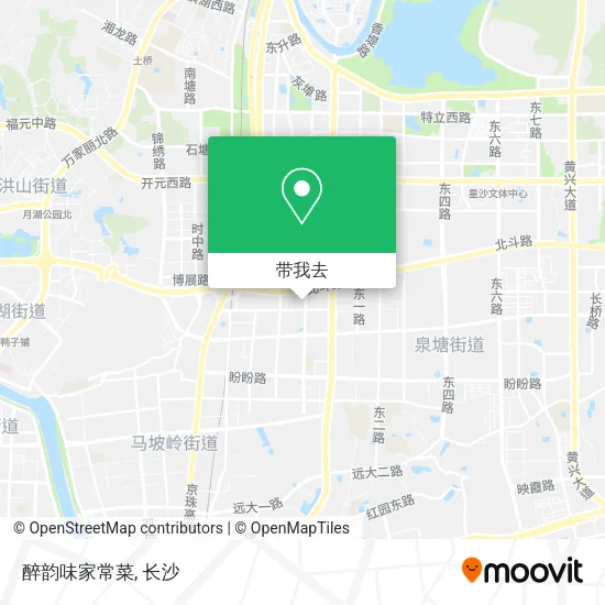 醉韵味家常菜地图