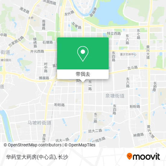 华药堂大药房(中心店)地图
