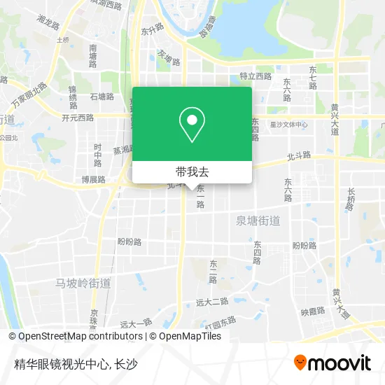 精华眼镜视光中心地图