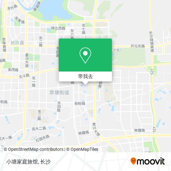 小塘家庭旅馆地图