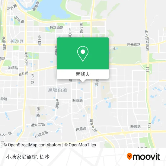小塘家庭旅馆地图