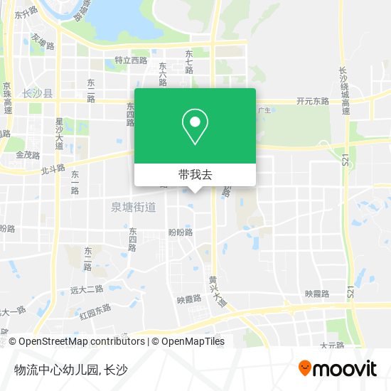 物流中心幼儿园地图