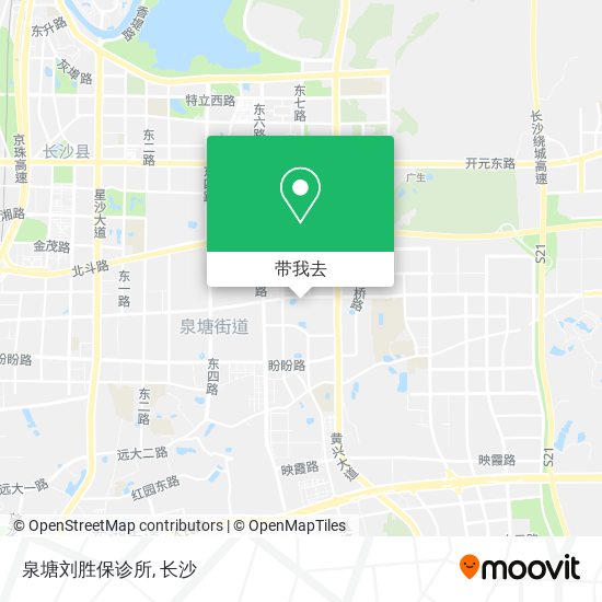 泉塘刘胜保诊所地图
