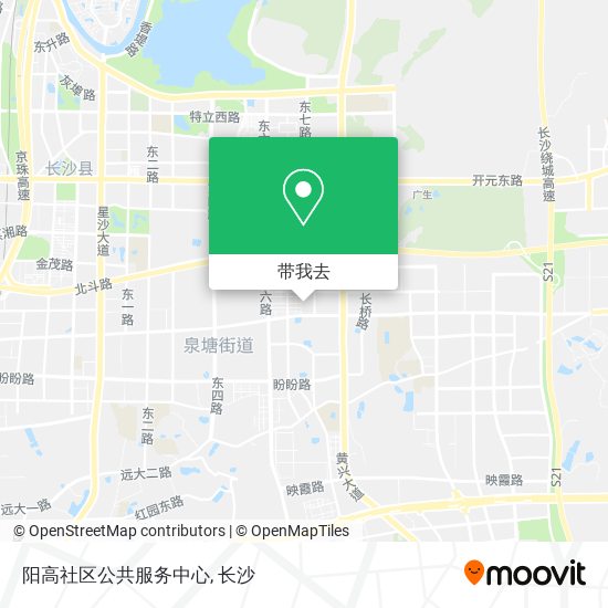 阳高社区公共服务中心地图