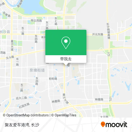 聚友爱车港湾地图