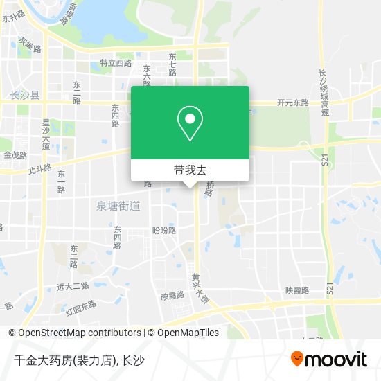 千金大药房(裴力店)地图