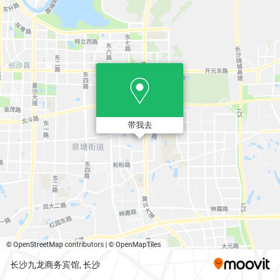 长沙九龙商务宾馆地图