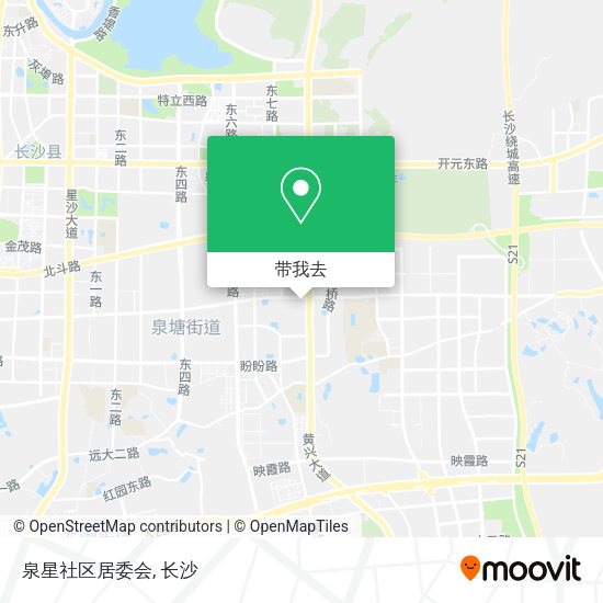 泉星社区居委会地图