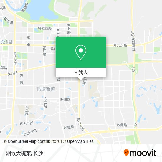 湘攸大碗菜地图