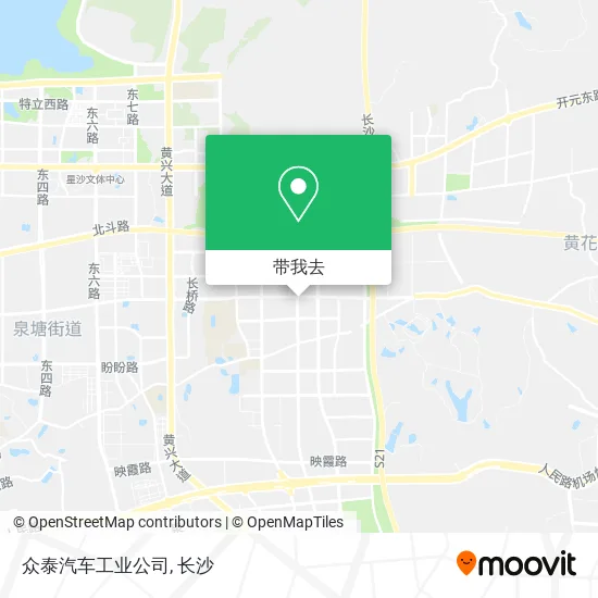 众泰汽车工业公司地图