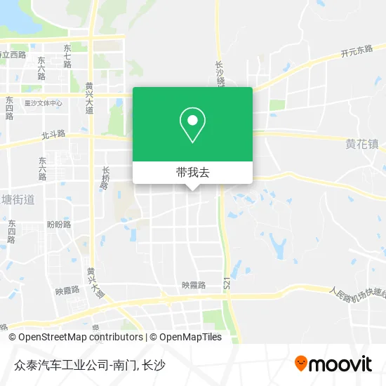 众泰汽车工业公司-南门地图