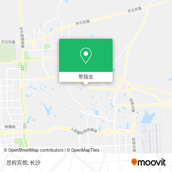 思程宾馆地图