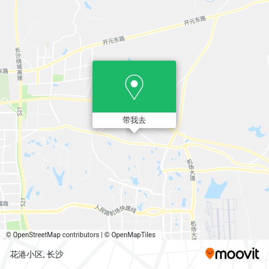 花港小区地图