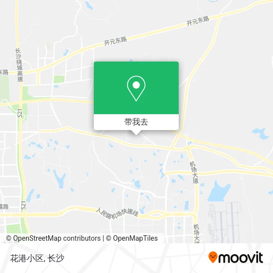 花港小区地图