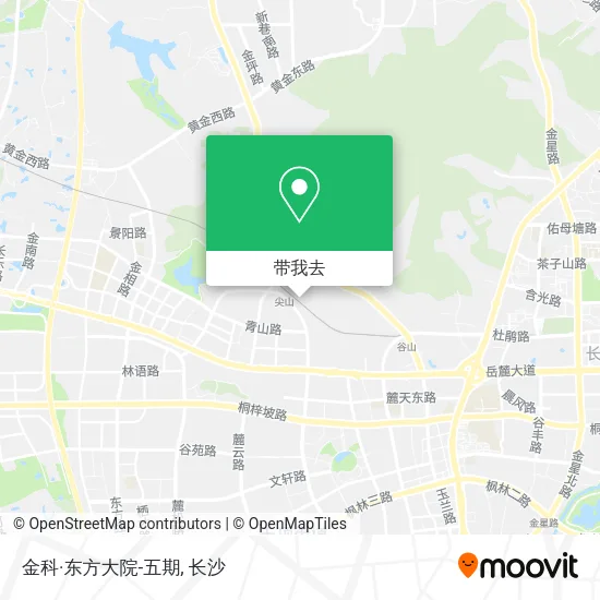 金科·东方大院-五期地图