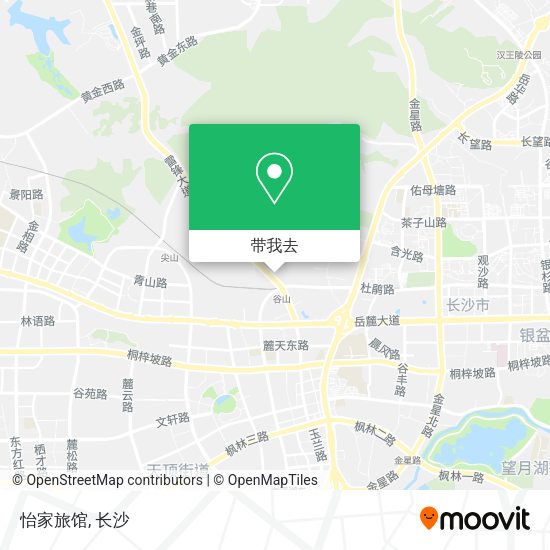 怡家旅馆地图